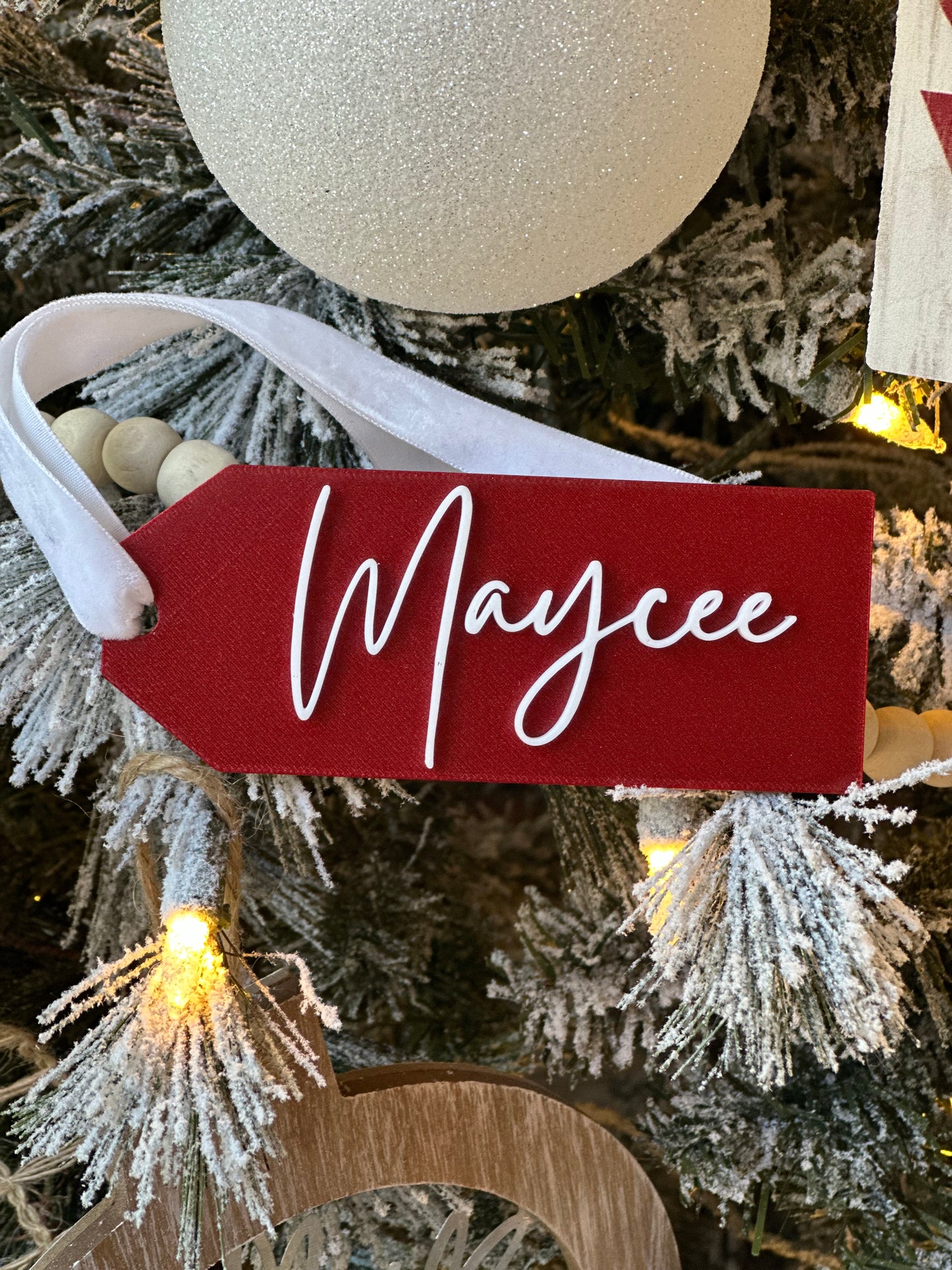 Wild Finds Custom Classic Stocking Tags
