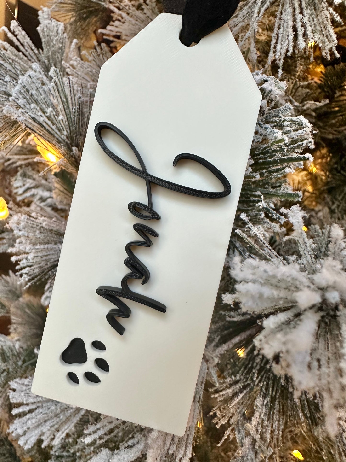 Wild Finds Custom Classic Stocking Tags