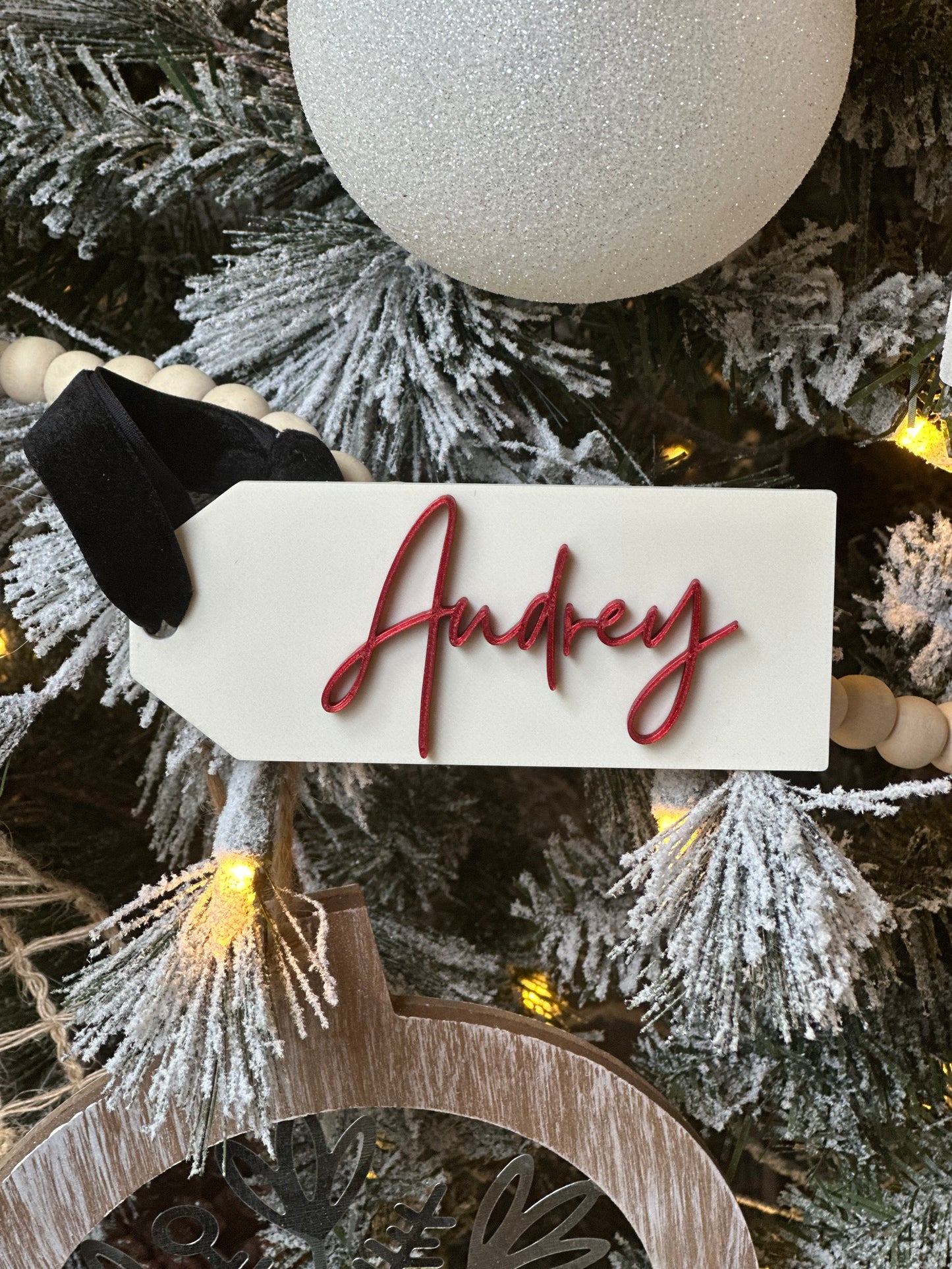 Wild Finds Custom Classic Stocking Tags