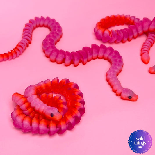 Cute Valentine's Snakes | WILDPET | Fidget Snake